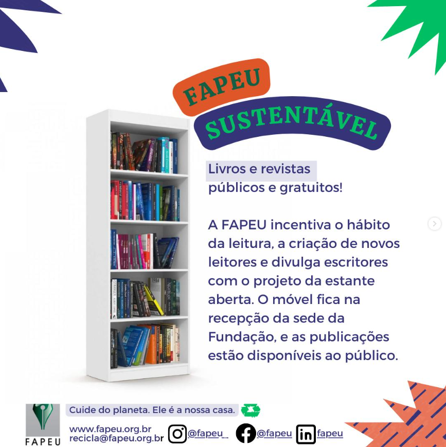 Estante de livros